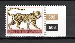 AFRIQUE DU SUD BOPHUTHATSWANA  N° 4   NEUF SANS CHARNIERE COTE 3.00€   LEOPARD  ANIMAUX - Bophuthatswana