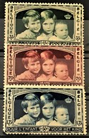 BELGIUM 1935 - MLH - Sc# B163-B165 - Autres & Non Classés