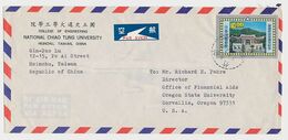 Cover Taipei Taiwan / China - USA 1976 - Lettres & Documents