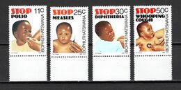 AFRIQUE DU SUD BOPHUTHATSWANA  N° 133 à 136   NEUFS SANS CHARNIERE COTE 2.25€ SANTE DES ENFANTS - Bophuthatswana