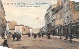 Le Puy En Velay          43      Bd St Louis.  Statue De Lafayette     (voir Scan) - Le Puy En Velay