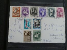 Saint Marin - San Marino - Bel Affranchissement Sur Carte Postale Grand Format Pour La France - 1965 - Cartas & Documentos