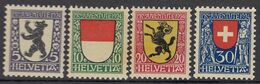 SCHWEIZ 209-212, Postfrisch **, Pro Juventute: Wappen 1924 - Neufs