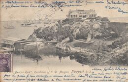 NEWPORT (Rhode Island): "Beacon Rock", Residence Of E.D. Morgan - Newport