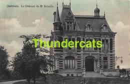 Delcampe - CPA QUIEVRAIN LE CHATEAU DE MR BATAILLE  CARTE COLORISEE - Quiévrain