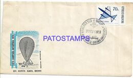 142423 ARGENTINA BUENOS AIRES COVER CANCEL EST CIENTIFICA ALMIRANTE BROWN ANTARTIDA ANTARCTICA YEAR 1974 NO POSTCARD - Sonstige & Ohne Zuordnung