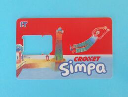 CRONET - SIMPA  ( Croatia Old And Rare GSM SIM Card ) * USED - Without Chip * Lighthouse Phare Faro Lanterna - Operatori Telecom