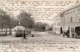 Arlon Faubourg De Bastogne  Attelage Kiosque  Circulé En 1905 - Aarlen
