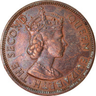 Monnaie, Etats Des Caraibes Orientales, Elizabeth II, Cent, 1962, TB+, Bronze - Territoires Britanniques Des Caraïbes