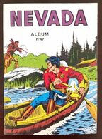 NEVADA Reliure N°47 Contenant Les N°319/22. Editions LUG 1974. Très Bon état - Nevada