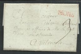 L  Datée De Quaregnon 1790 Marque MONS + "3" Pour Vilvoorde - 1789-1790 (Brabant Revolution)