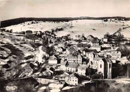 25-JOUGNE- VUE PANORAMIQUE AERIENNE SOUS LA NEIGE - Autres & Non Classés