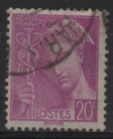 FR 1776 - FRANCE N° 410 Obl. Mercure - 1938-42 Mercurius