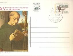 Portugal & Postal Stationary, XV Centenary Of São Bento, Painting By Hans Memling, Porto 1981 (5755) - Enteros Postales