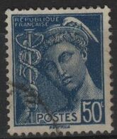 FR 1780 - FRANCE N° 414A Obl. Mercure - 1938-42 Mercurius