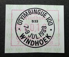 South Africa SWA Windhoek 1988 ATM (frama Label Stamp) CTO - Viñetas De Franqueo (Frama)