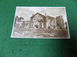 VINTAGE UK WALES: POWYS Brecon Castle Hotel Sepia Clark - Radnorshire