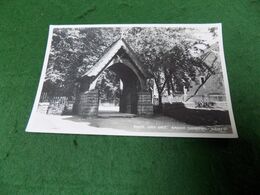 VINTAGE UK WALES: POWYS Brecon Cathedral Lych Gate B&w Judges - Radnorshire