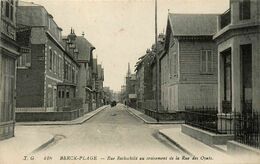 Berck Plage * Rue Rothschild Au Croisement De La Rue Des Oyats - Berck