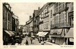 Vernon * Rue St Jacques * Boucherie épicerie - Vernon