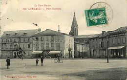 Carmaux * Place Gambetta * Café Restaurant BOYER * Bar Franco Espagnol - Carmaux