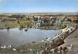 27-GISORS- CAMPING ET PÊCHE DE LA FERME DE VAUX VUE DU CIEL - Gisors