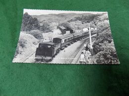 VINTAGE UK WALES: CARDIGANSHIRE Rheidol Railway Devil's Bridge Station B&w Valentine - Cardiganshire