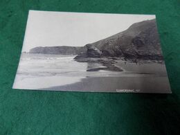 VINTAGE UK WALES: CARDIGANSHIRE Llangranog Beach Panorama Sepia Squibbs - Cardiganshire