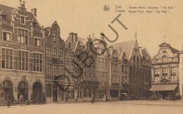 Postkaart - Carte Postale LIER - Grote Markt, Spijshuis De Valk (B808) - Lier
