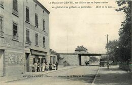 Givors Canal * Avenue De La Gare Et Café Restaurant GENTIL - Givors