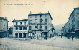 Givors Canal * Place Carnot * Vue Côté Est * Hôtel De Provence * Commerce Magasin Vêtements - Givors