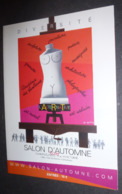 Carton Invitation (2 Pages - Format 15 X 21) Salon D'Automne 2011 (l'AlteRnaTive) Illustration : Léo Kouper - Kouper