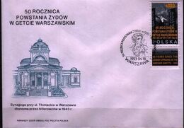 1993 Pologne Seconde Guerre Mondiale Holocauste Anniversaire Du Soulèvement De Varsovie Goeto - Unclassified