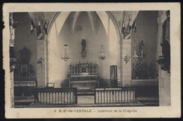 CPA - (46) Notre Dame De Verdale - Intérieur De La Chapelle - Sousceyrac
