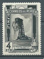 Pérou YT N°348 Puits De Pétrole Neuf/charnière * - Peru