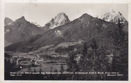 Austria Deutsches Reich PPC Hinterstoder Gegen Das Totengebirge, Ostrawitz HINTERSTODER 1940 Echte Real Photo Véritable - Hinterstoder