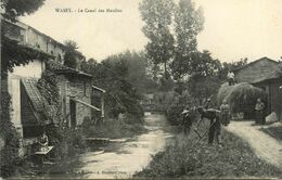 Wassy * Le Canal Des Moulins * Fenaison Scène Agricole Agriculture * Fauchage * Lavoir Laveuse - Wassy