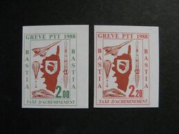 TB Paire De Timbres De Grève N° 49 Et N° 50 , Ref. MAURY, N.S.G.. - Autres & Non Classés