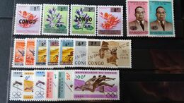 République Du Congo : Timbres Numéros 532/44 +545/50 Etat Neuf - 1960-1964 Republic Of Congo