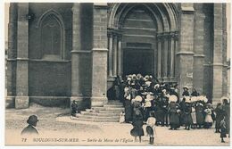 CPA - BOULOGNE SUR MER (Pas De Calais) - Sortie De Messe De L'Eglise St Pierre - Boulogne Sur Mer
