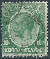 1912-21 BRITISH EAST AFRICA KENYA AND UGANDA USED SG79 - RD4-8 - Kenya & Oeganda