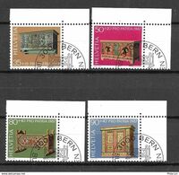 Schweiz Mi. Nr.: 1345 - 48 Eckrand  Gestempelt (szg813er) - Used Stamps