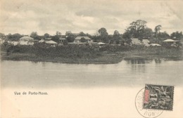 PORTO-NOVO VUE GENERALE DAHOMEY BENIN AFRICA TIMBRE STAMP OBLITERATION COTONOU - Dahomey