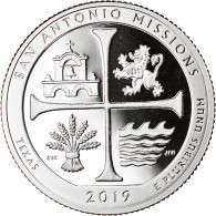 Monnaie, États-Unis, San Antonio Mission - Texas, Quarter, 2019, San Francisco - 2010-...: National Parks