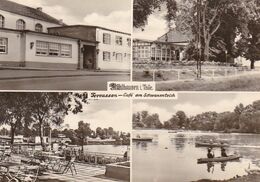 AK Mühlhausen - Thüringen - Terrassen-Café Am Schwanenteich - Mehrbildkarte  (51843) - Muehlhausen