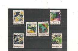 NATIONS-UNIES  Année 1989 MÉTÉOROLOGIE  MONDIALE** - New York/Geneva/Vienna Joint Issues