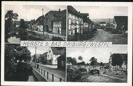 AK/CP  Herste  Bad Driburg    Höxter          Ungel/uncirc. Ca. 1940    Erhaltung/Cond. 1- / 2    Nr. 01177 - Höxter