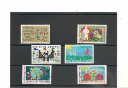 NATIONS-UNIES  Année 1991  LES DROITS DE L'ENFANT** Cote : 22,25 € - Emisiones Comunes New York/Ginebra/Vienna