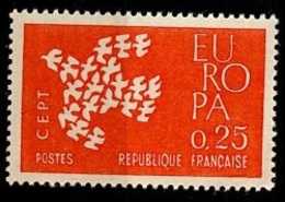 France - Frankreich 1961 Y&T N°1309 - Michel N°1363 *** - 25c EUROPA - Other & Unclassified