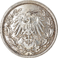 Monnaie, GERMANY - EMPIRE, 1/2 Mark, 1915, Berlin, TTB+, Argent, KM:17 - 1/2 Mark